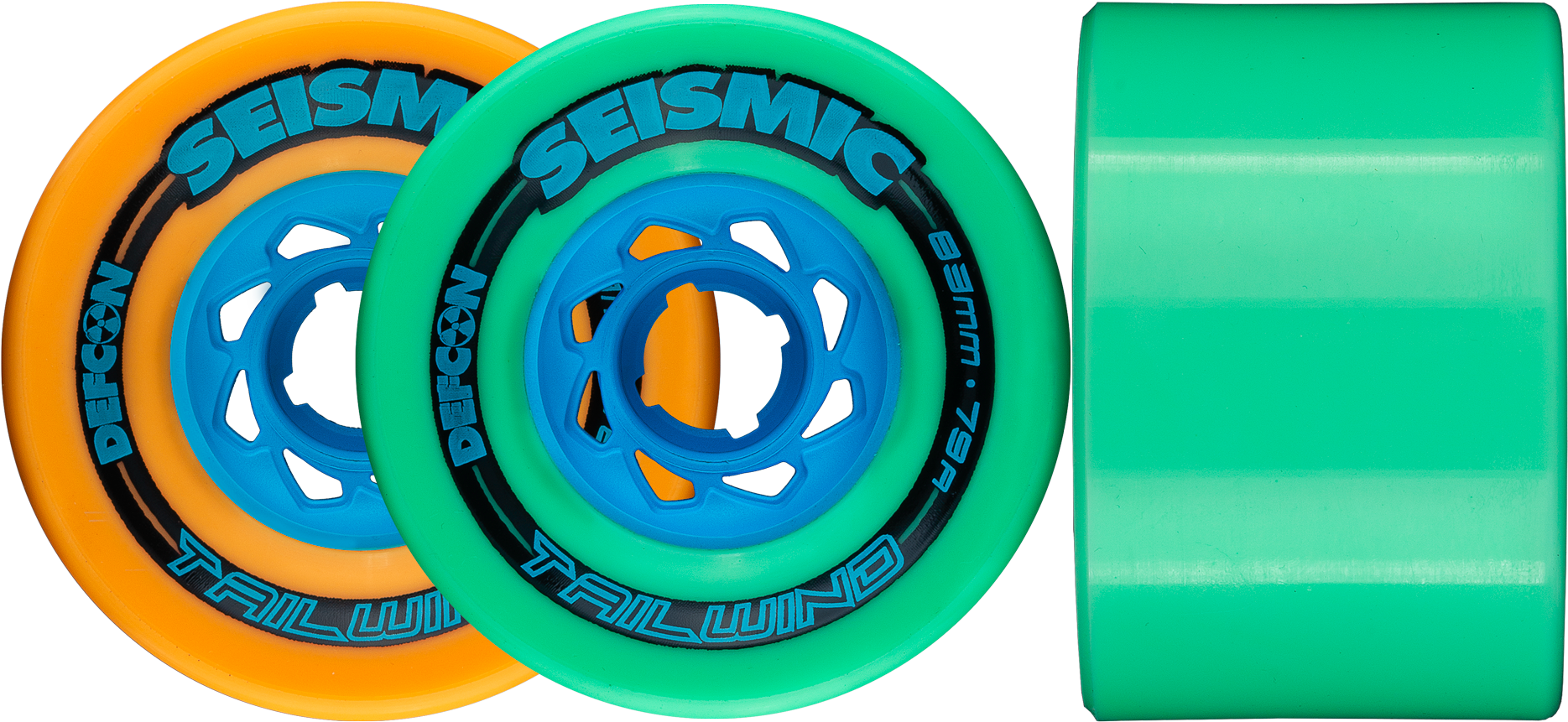 83mm TAILWIND Wheels - Seismic Skate