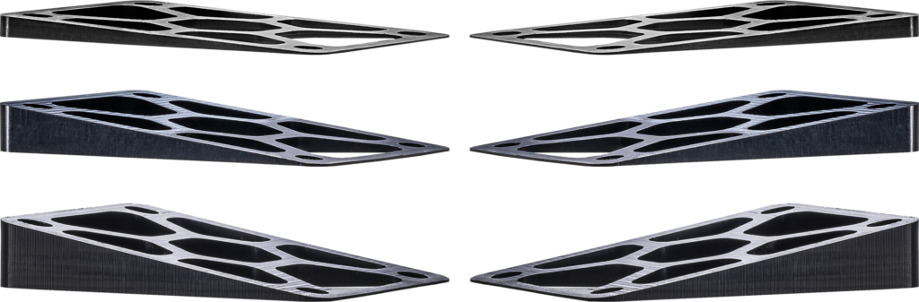 Precision-Machined • Ultra-Low Profile • Easy to Stack!