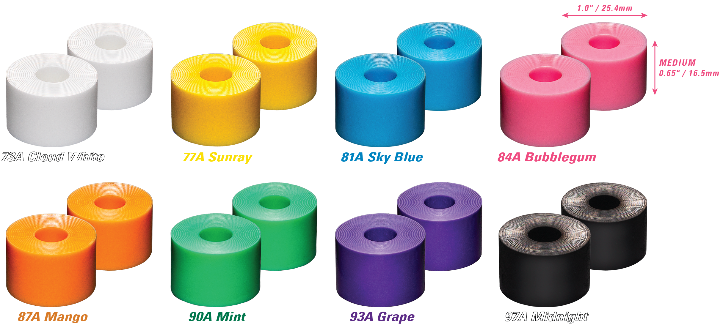 Seismic Defcon Barrel Bushings - Seismic Skate